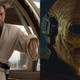 Ewan McGregor relaxes as Obi-Wan Kenobi in Star Wars: Revenge of the Sith, next to Ochi of Bestoon as he appears in Star Wars: The Rise of Skywalker.